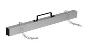 Vestil Heavy Duty Hanging Magnetic Sweepers - 3-1/16 In. x 48 In. x 6-3/4 In. 55 lb - Silver