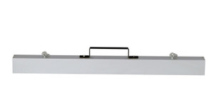 Vestil Heavy Duty Hanging Magnetic Sweepers - 3-1/16 In. x 48 In. x 6-3/4 In. 55 lb - Silver