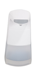 Vestil Plastic Automatic Liquid Sanitizer Dispenser - 10-1/2 Fluid Ounce - White