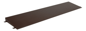 Vestil Steel Edge-O-Dock Leveler Approach Ramp - 24 In. x 98 In. x 4 In. 30,000 lb - Brown