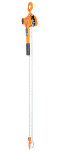 Vestil Steel Professional Lever Hoist - 10 Ft. Lift Height 3,000 lb - Orange