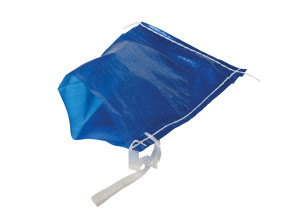 Vestil Polypropylene Woven Parts/Sand Bag - 12 In. x 8 In. x 1/16 In. 200 Pack - Blue