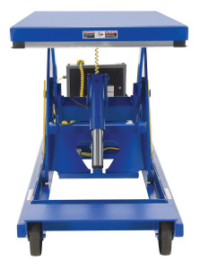 Vestil Steel Heavy Duty Portable Scissor Lift Table - 46 In. 3000 lb - Blue