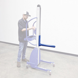 Vestil Steel Versatile Quick Lift Single Spindle Attachment For PEL Models - Blue