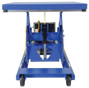 Vestil Steel Heavy Duty Portable Scissor Lift Table - 46 In. 1000 lb - Blue