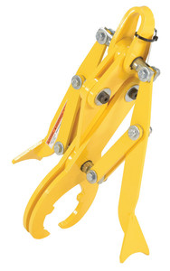 Vestil Steel Heavy Duty Pipe Grab For Cast Iron Pipes - 41-1/8 In. x 18-11/16 In. x 29-3/4 In. 1400 lb - Yellow