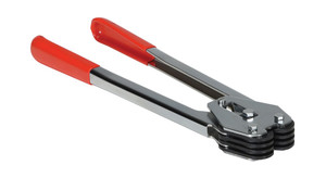 Vestil Poly Strap Sealer - 5/8 In. Strapping Width - Silver