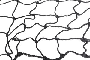 Vestil Nylon Pallet Rack Netting - 1 Net 123 In. x 3/16 In. x 48 In. 2500 lb Holding - Black