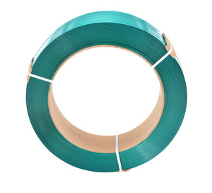 Vestil Polyester Strapping - 5/8 In. Width 16 In. x 16 In. x 6 In. - Green
