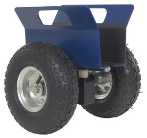 Vestil Steel Heavy Duty Adjustable Panel Dolly Pneumatic Wheels 12 In x 12-15/16 In x - 13-1/4 In 750 lb - Blue
