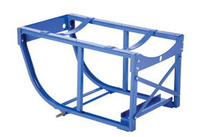 Vestil Steel Economy Rotating Drum Cart - 31-3/4 In. x 19 In. x 21-1/2 In. 800 lb - Blue