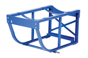 Vestil Steel Economy Rotating Drum Cart - 31-3/4 In. x 19 In. x 21-1/2 In. 800 lb - Blue
