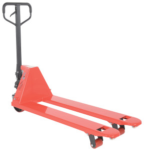 Vestil Steel Full Featured Pallet Truck - 61-11/16 In. x 22 In. x 49 In. 5500 lb - Red