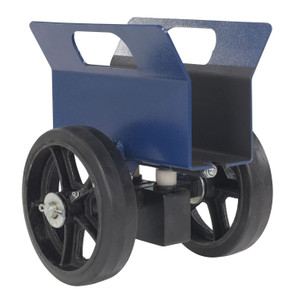 Vestil Steel Heavy Duty Adjustable Panel Dolly With Mold On Rubber Casters 12 In x 12-1/4 In x - 12-1/4 In 1200 lb - Blue