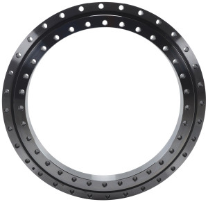 Vestil Steel Precision Turret Bearing - 24-1/4 In. x 24-1/4 In. x 2-1/4 In. 6,000 lb - Silver
