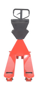 Vestil Steel/Plastic Pallet Truck - 61-3/16 In. x 20 In. x 48 In. 5500 lb Red with Black P-Caddy