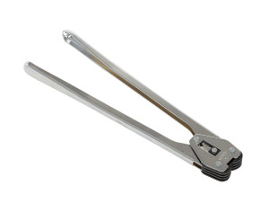 Vestil Poly Strap Sealer - 5/8 In. Strapping Width - Silver