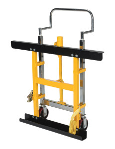 Vestil Steel Pallet Rack Lifting Dolly - 10 In. x 46 In. x 49-1/4 In. 750 lb - Yellow