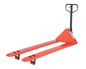 Vestil Steel Full Featured Pallet Truck - 84 In. x 27 In. x 48 In. 4000 lb - Red