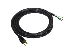 Vestil Plastic Coated AC Power Cord Replacement Plug Install For Electric Hydraulic Lift Tables