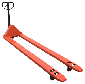 Vestil Steel Full Featured Pallet Truck - 112 In. x 27 In. x 48 In. 4000 lb - Red