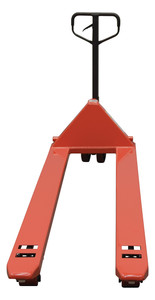 Vestil Steel Full Featured Pallet Truck - 112 In. x 27 In. x 48 In. 4000 lb - Red