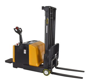 Vestil Steel Counter Balanced Powered Drive Lift - 2 In. to 118 In. Raised Height 2,000 lb Black / - Yellow
