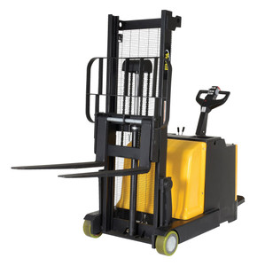 Vestil Steel Counter Balanced Powered Lift - 2 In. to 62 In. Raised Height 2,000 lb Black / - Yellow