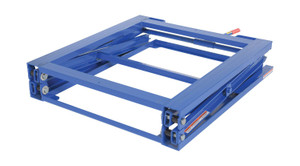 Vestil Steel Adjustable Pallet Stand - 45-3/4 In. x 40-1/2 In. x 9 In. 5000 lb - Blue