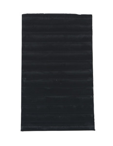 Vestil Molded Rubber Wheel Chock - 10 In. x 7 In. x 7-3/4 In. - Black