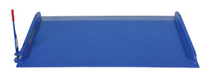 Vestil Steel Truck Dock Board - 72 In. x 48 In. 20,000 lb - Blue
