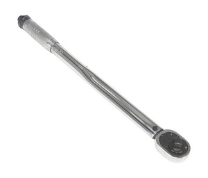Vestil Steel Torque 1/2 In Drive Wrench with Rating 10 to - 150 Ft - lbs - Silver