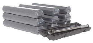 Vestil Steel Torque 1/2 In Drive Wrench with Rating 10 to - 150 Ft - lbs 10PK - Silver