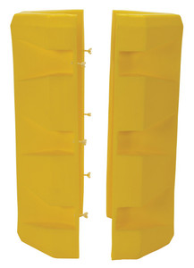 Vestil UV Protected Polyethylene Column Protector - 12 In. Square 7,000 lb - Yellow