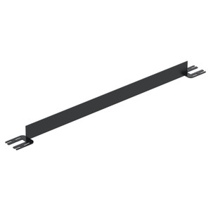 Vestil Steel Toe Board For Pipe Safety Railing - 5 Ft. Length - Black