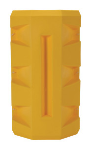 Vestil UV Protected Polyethylene Column Protector - 9 In. Round 7,000 lb - Yellow