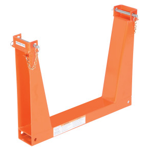 Vestil Portable Steel Storage U-Rack - 6,000 lb Per Set - Orange