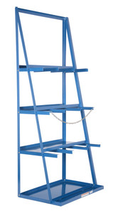 Vestil Steel Vertical Bar Rack 39.375 x - 24.125 x 84 3,000 lb - Blue