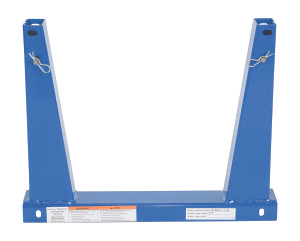 Vestil Portable Steel Stackable Storage Rack Pair - 10,000 lb - Blue