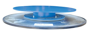 Vestil Steel Turntable - 24 In. Diameter 3-11/16 In. Height 500 lb - Blue