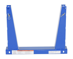 Vestil Portable Steel Stackable Storage Rack Pair - 6,000 lb - Blue