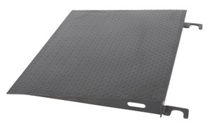 Vestil Steel Floor Scale Approach Ramp - 36 In. x 48 In. 4,000 lb - Black