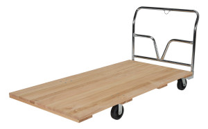 Vestil Hardwood Platform Truck 36 In x - 72 In 1,600 lb - Tan