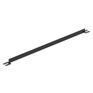 Vestil Steel Toe Board For Pipe Safety Railing - 8 Ft. Length - Black