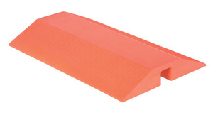 Vestil Urethane Cable Crossover - 35-1/2 In. x 23 In. - Orange