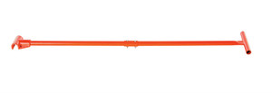 Vestil Steel Machine Roller Steering Bar Handle - 48 In. Length For Use with VHMS-8, 15, and 30 - Orange