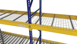 Vestil Galvanized Steel Welded Wire Pallet - 42 In. x 46 In. 2,500 lb - Gray