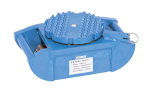 Vestil Steel Machine Roller - 22,000 lb - Blue