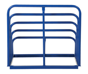 Vestil Welded Steel Variable Height Sheet Rack - 47-3/8 In. Wide 1,500 lb - Blue