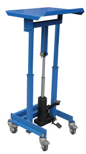 Vestil Steel Hydraulic Work Positioner - 20 In. x 16 In. 330 lb - Blue